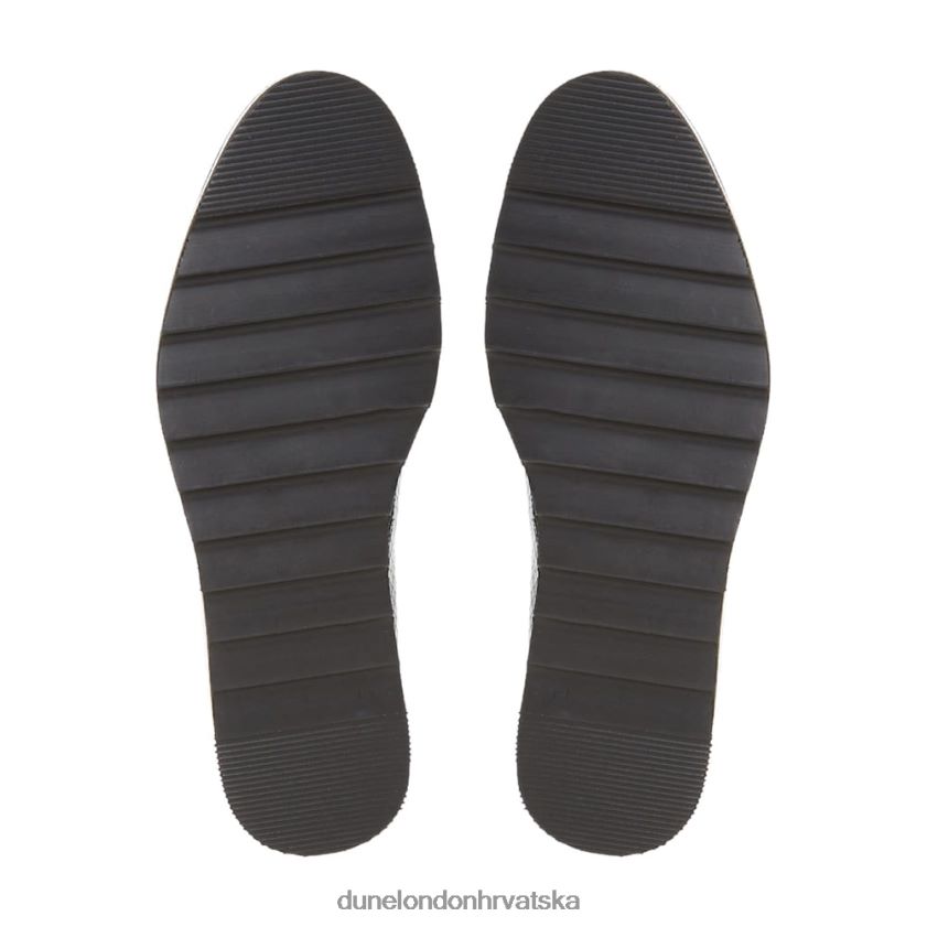 žene cipele s platformom na vezanje Dune London H2BDNP667 farylaa crno