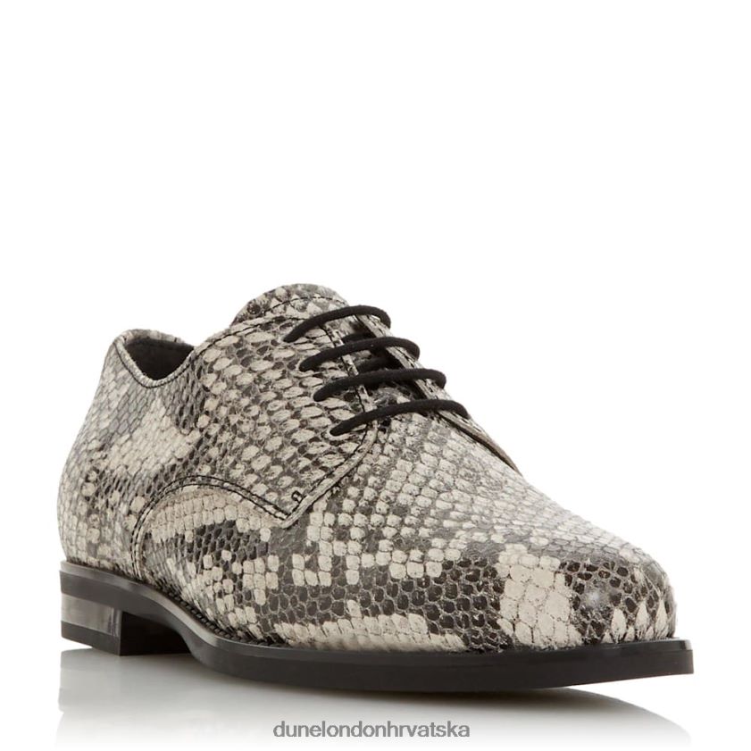 žene kožne cipele na vezivanje Dune London H2BDNP536 flaura prirodni