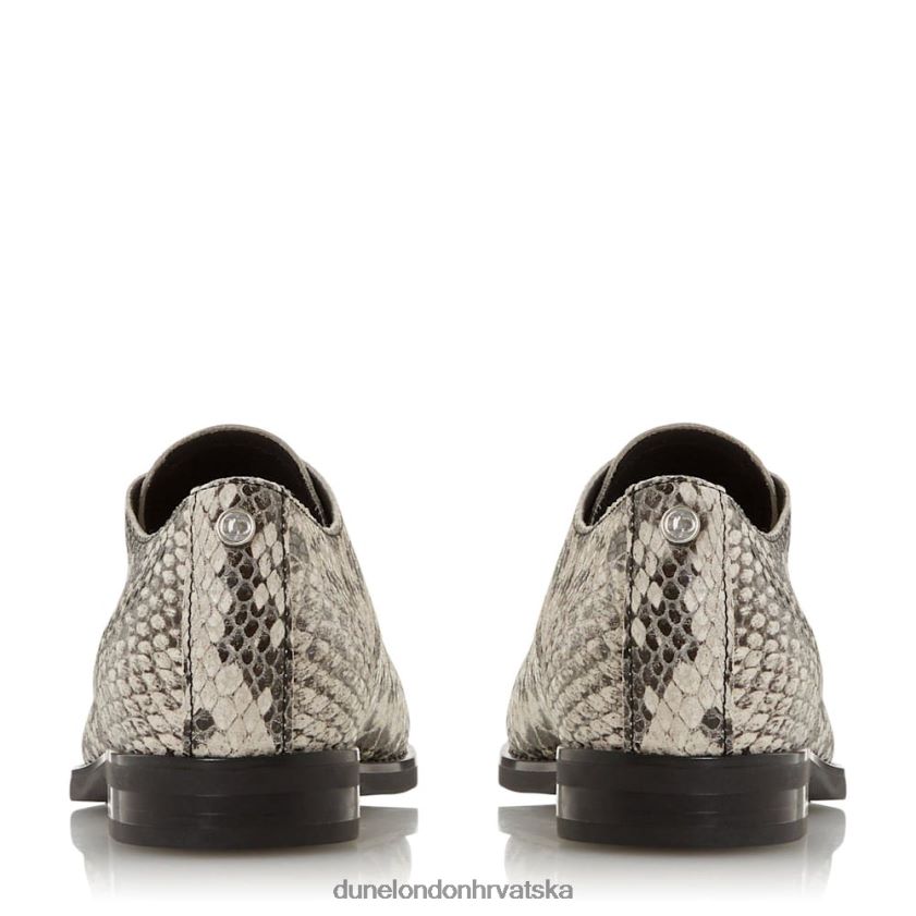 žene kožne cipele na vezivanje Dune London H2BDNP536 flaura prirodni