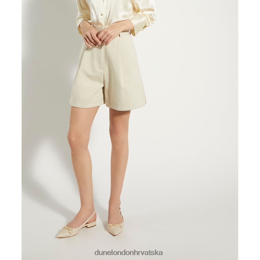 žene ravne cipele s remenima Dune London H2BDNP584 pun nade ekru