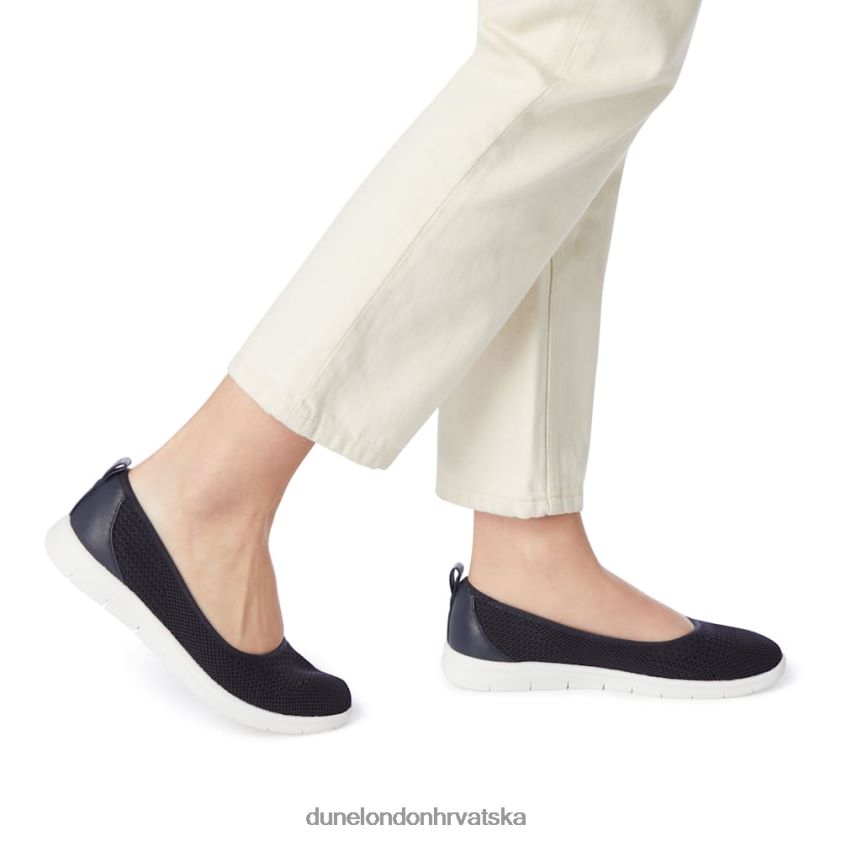 žene slip on pumpa Dune London H2BDNP622 e eliza mornarica