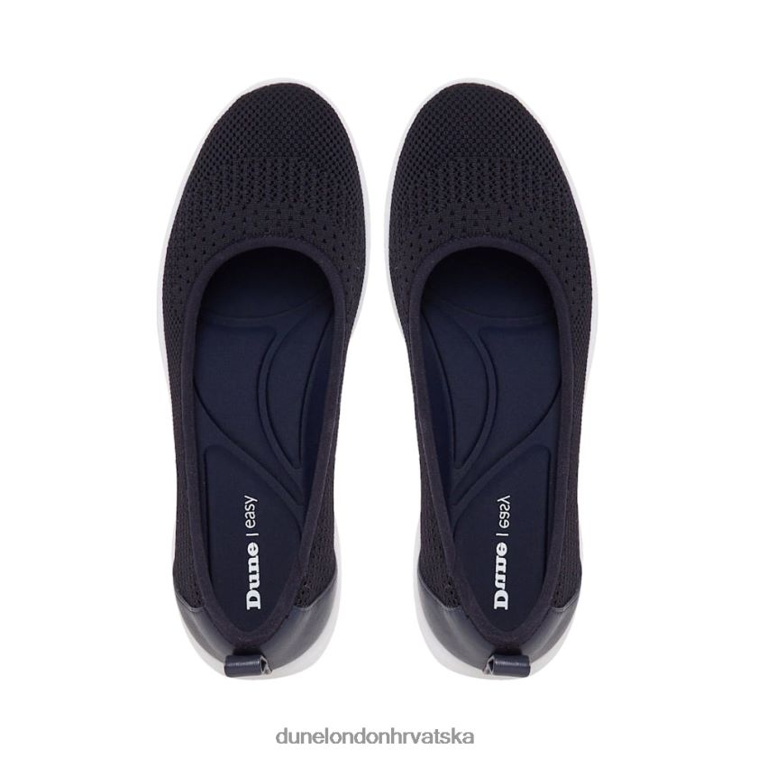 žene slip on pumpa Dune London H2BDNP622 e eliza mornarica