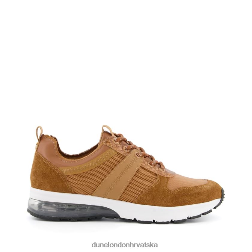 žene tenisice na vezanje s prozirnim potplatom Dune London H2BDNP613 zavidan preplanuli ten