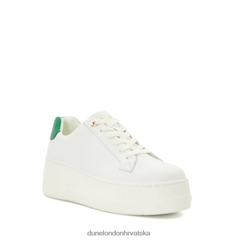 žene tenisice ravnog oblika na vezanje Dune London H2BDNP630 epizoda smaragd