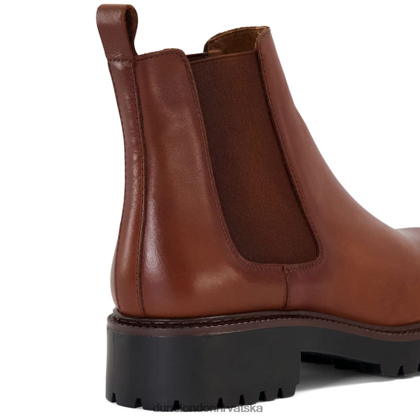 žene kožne chelsea čizme Dune London H2BDNP556 trijem preplanuli ten