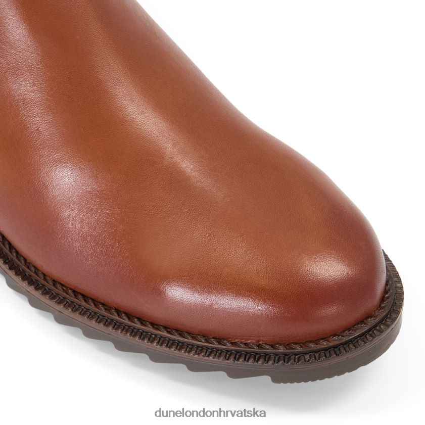 žene tople podstavljene chelsea čizme Dune London H2BDNP386 pedala preplanuli ten