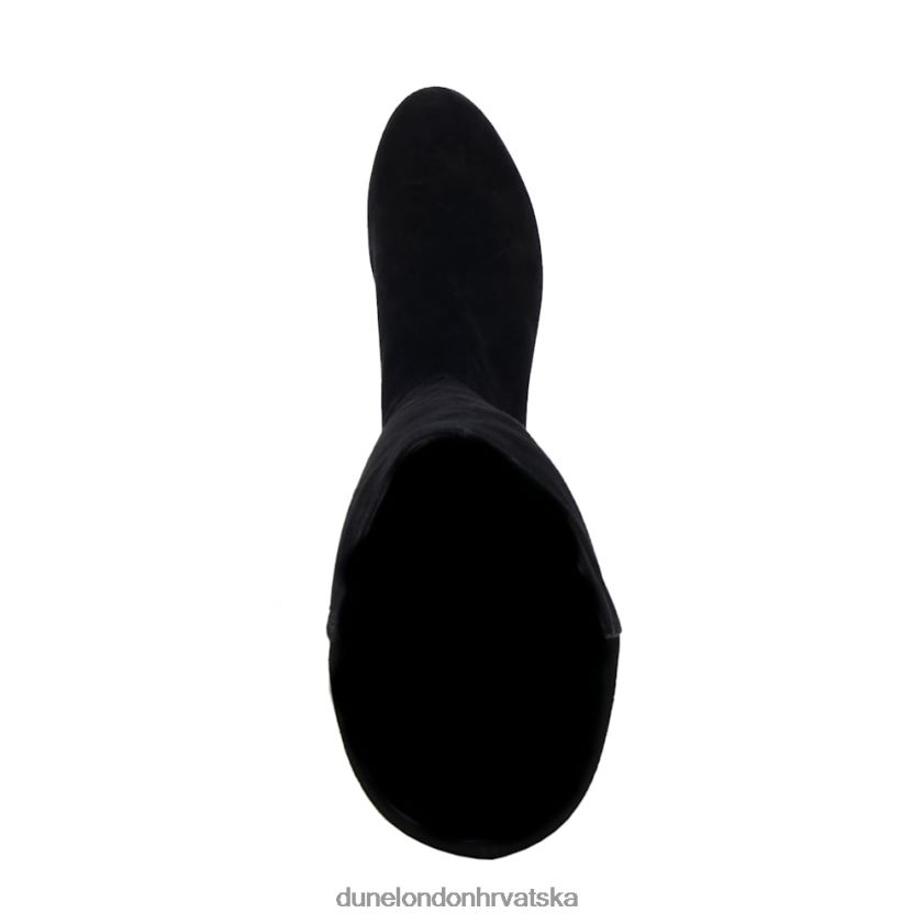 žene rastezljive antilop čizme do koljena Dune London H2BDNP356 tayla crno