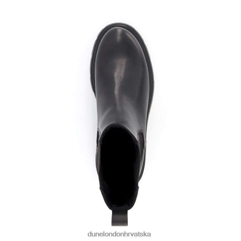 žene gležnjače chelsea s debelim potplatom Dune London H2BDNP371 palmz crno