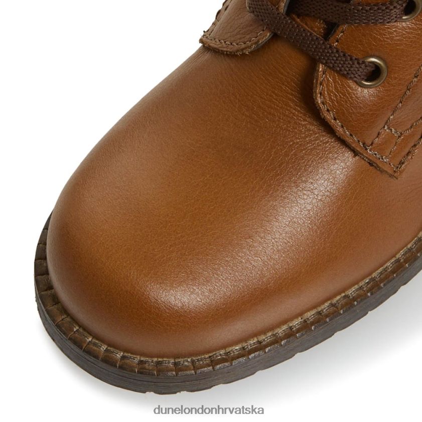 žene gležnjače sa srednjom blok petom na vezanje Dune London H2BDNP611 pearse preplanuli ten