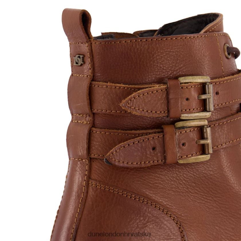 žene široke gležnjače s detaljima kopče Dune London H2BDNP358 paxan preplanuli ten