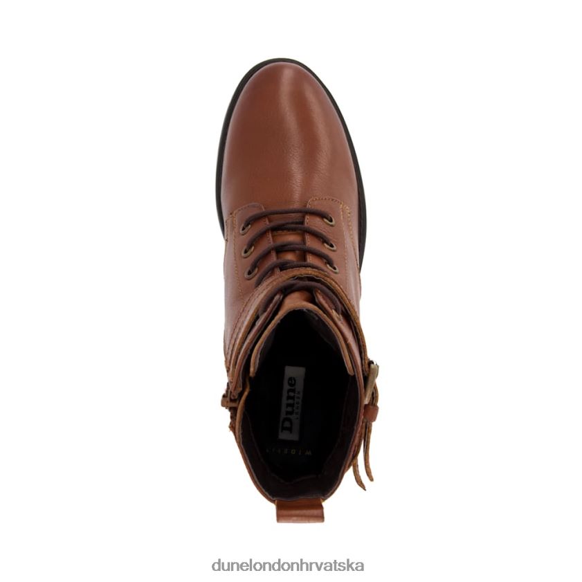 žene široke gležnjače s detaljima kopče Dune London H2BDNP358 paxan preplanuli ten