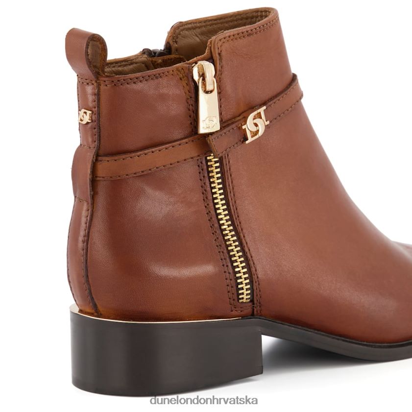 žene široke gležnjače s detaljima na patentni zatvarač Dune London H2BDNP567 papa preplanuli ten