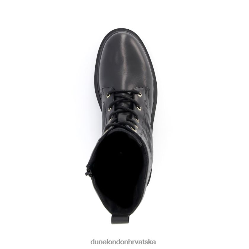 žene prošivene biciklističke čizme Dune London H2BDNP357 uplatitelj crno