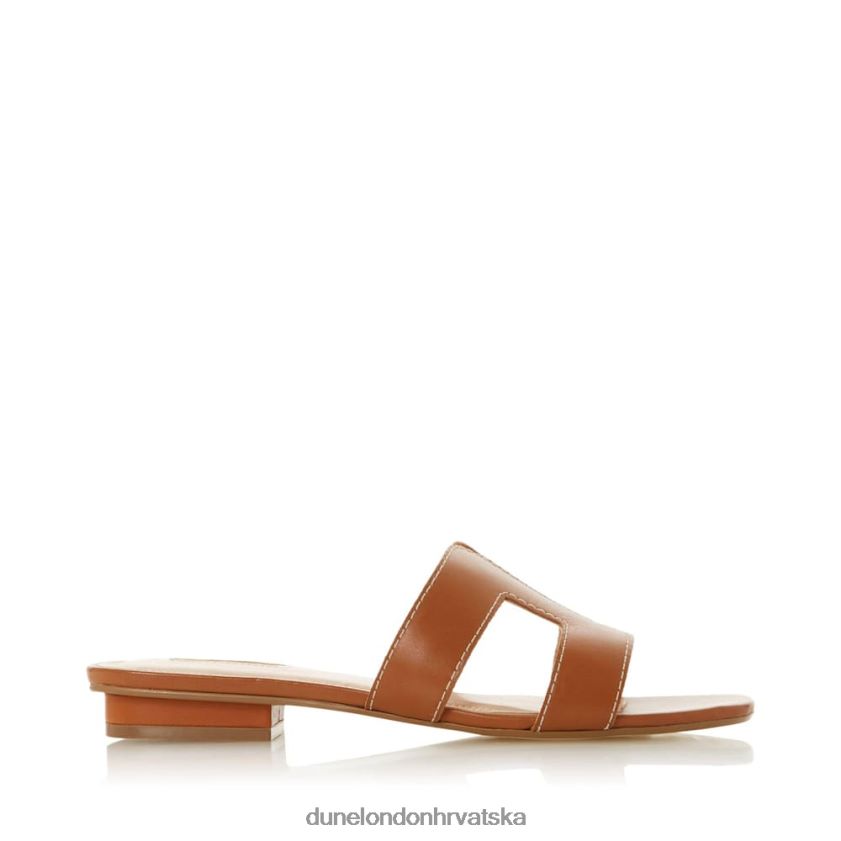 žene široke elegantne klizne sandale Dune London H2BDNP570 lupa preplanuli ten