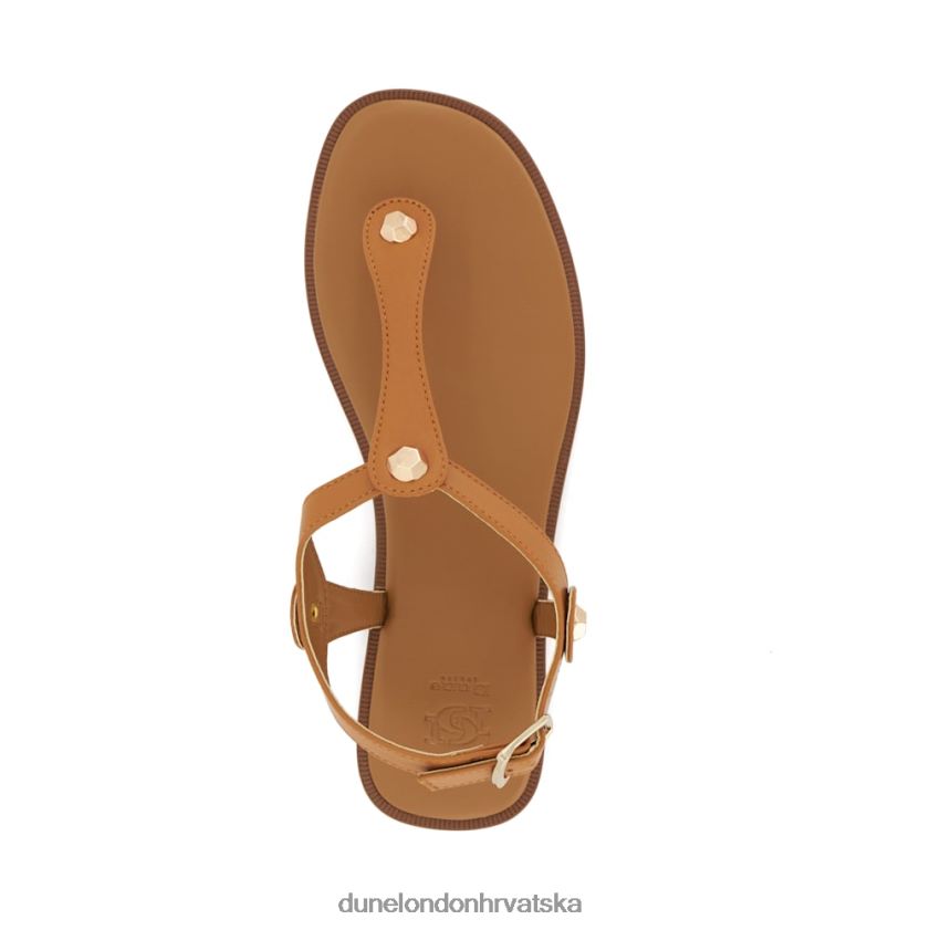 žene kožne ravne sandale Dune London H2BDNP406 kasnije preplanuli ten