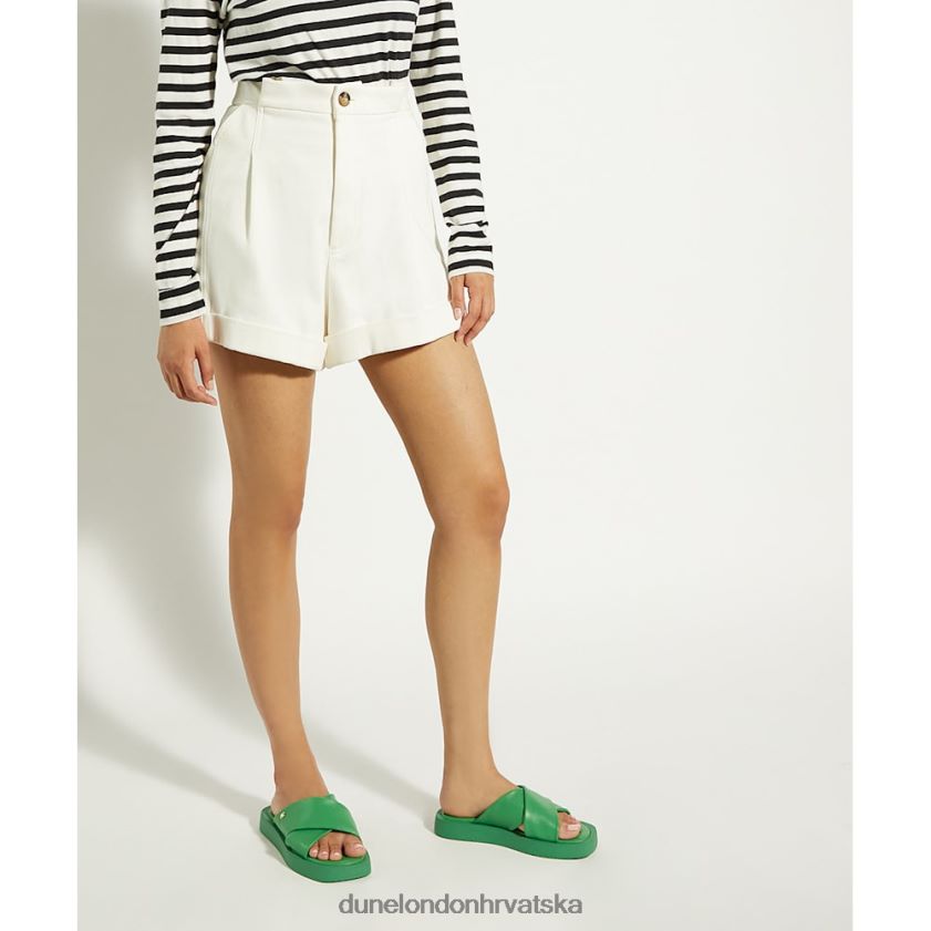 žene kožne ravne sandale Dune London H2BDNP50 liker zelena