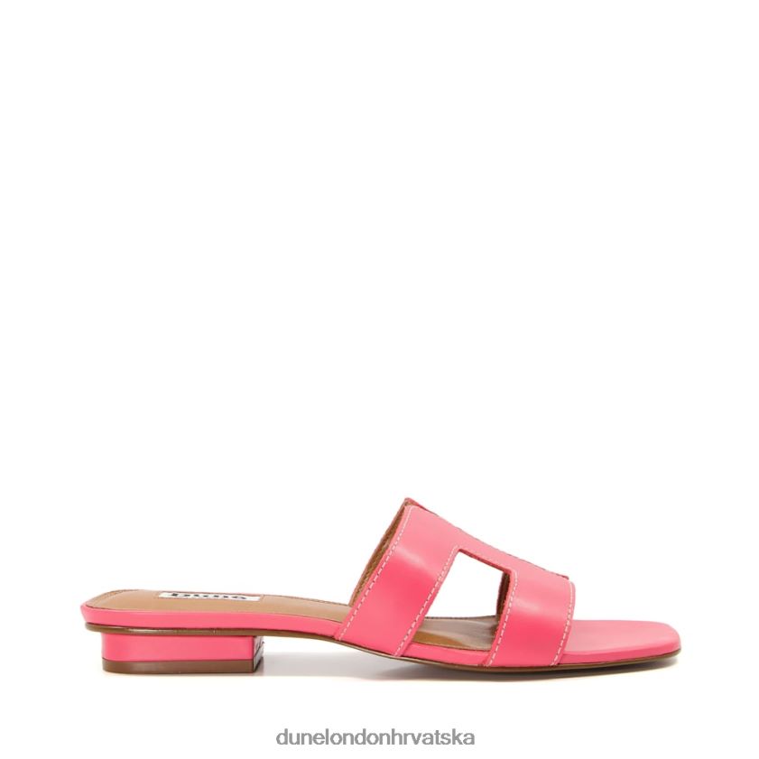 žene pametne klizne sandale Dune London H2BDNP635 lupa ružičasta