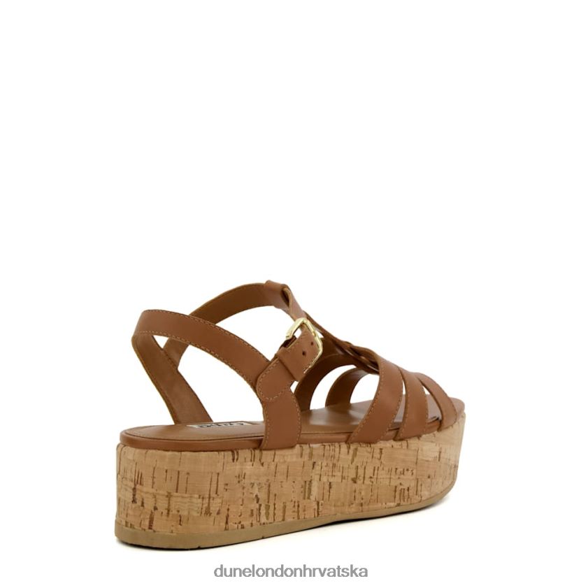 žene plutene sandale s remenčićima Dune London H2BDNP166 leća preplanuli ten