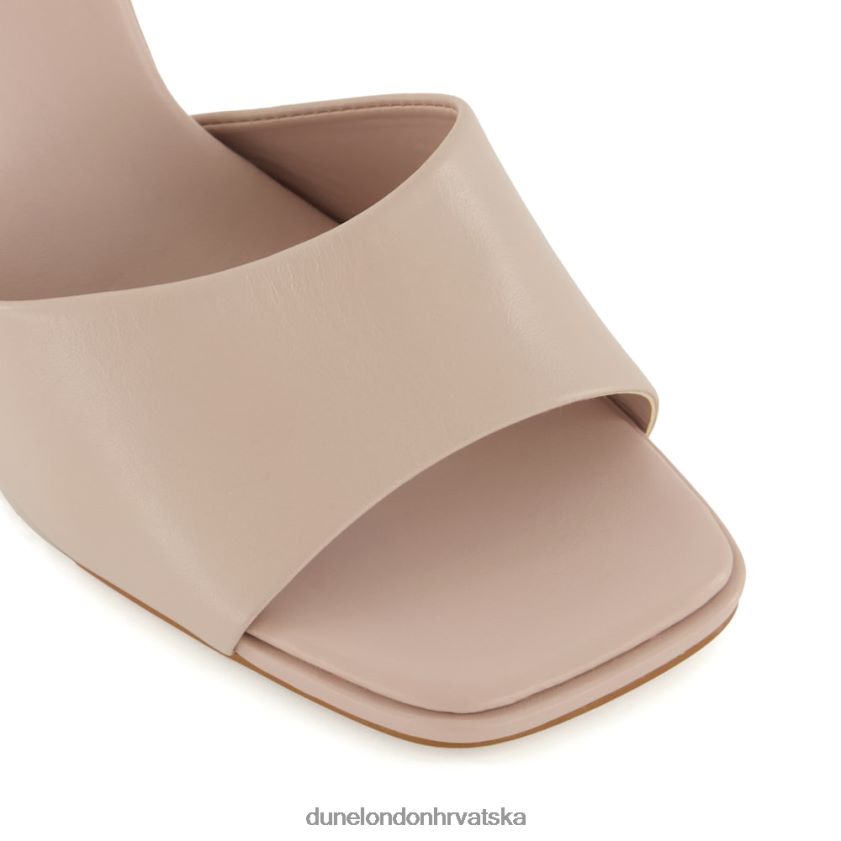 žene mule s proširenom petom i otvorenim prstima Dune London H2BDNP12 časopis ekru