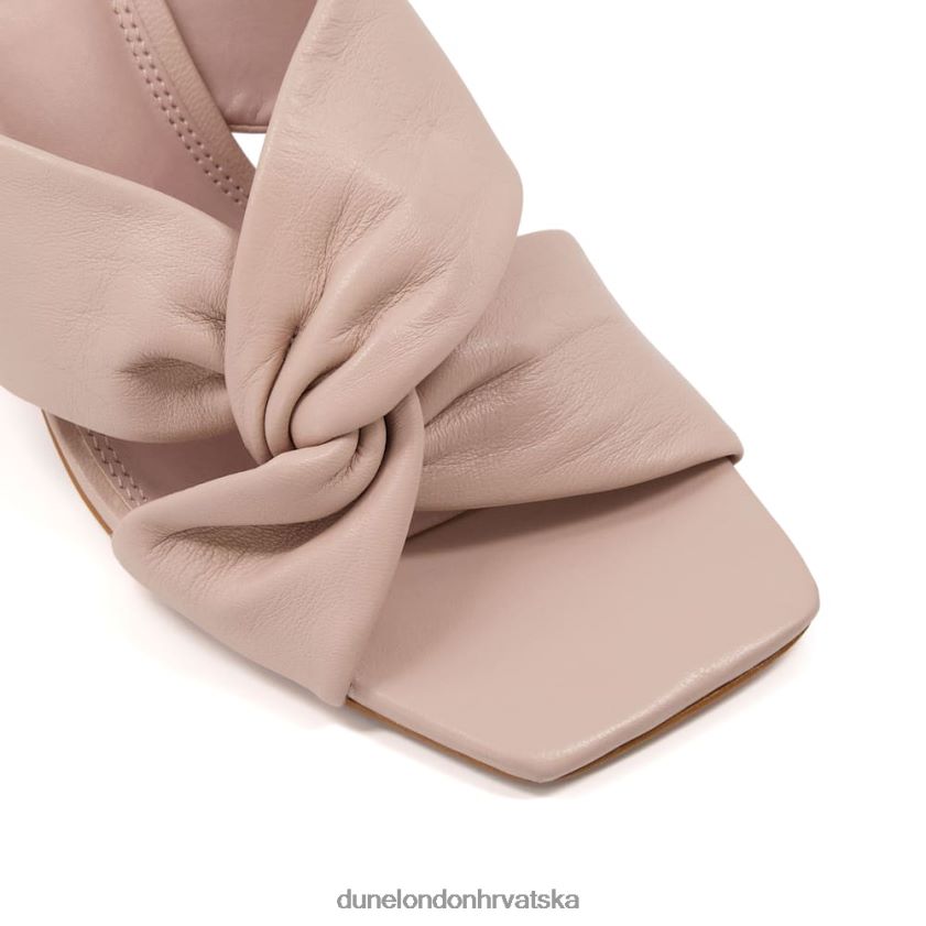 žene mule sandale sa širokim čvorom Dune London H2BDNP427 magnet ekru