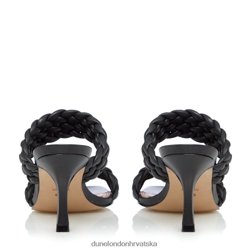žene padding weave strap mules Dune London H2BDNP649 Moritz crno