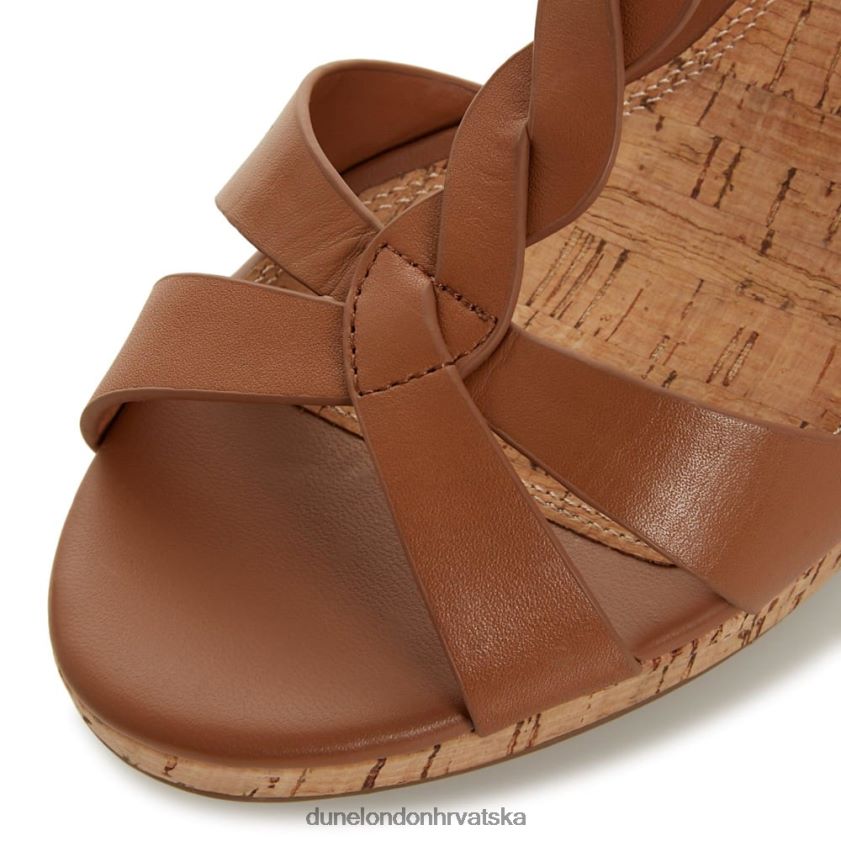 žene pletenica t-bar remen pluto klin peta Dune London H2BDNP407 koala preplanuli ten