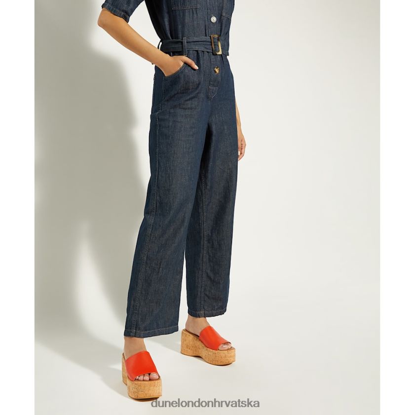 žene plutane kožne sandale Dune London H2BDNP37 kion naranča