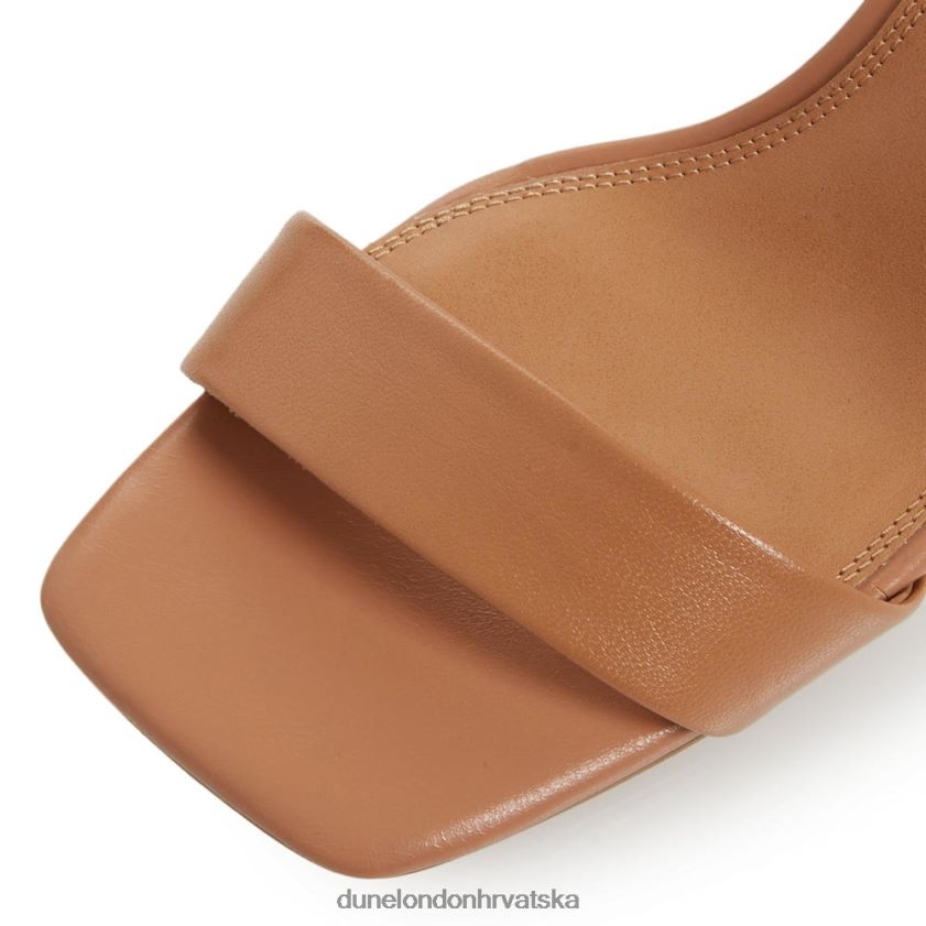 žene sandale na visoku petu s četvrtastim vrhom Dune London H2BDNP573 meri deva