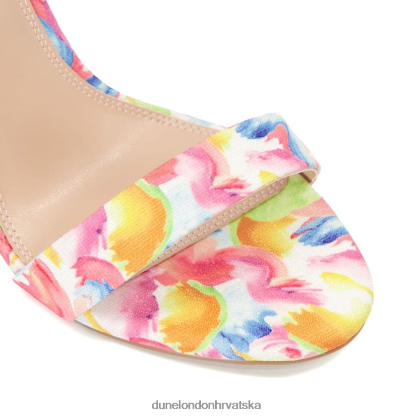 žene sandale s petom s printom Dune London H2BDNP82 milano multi