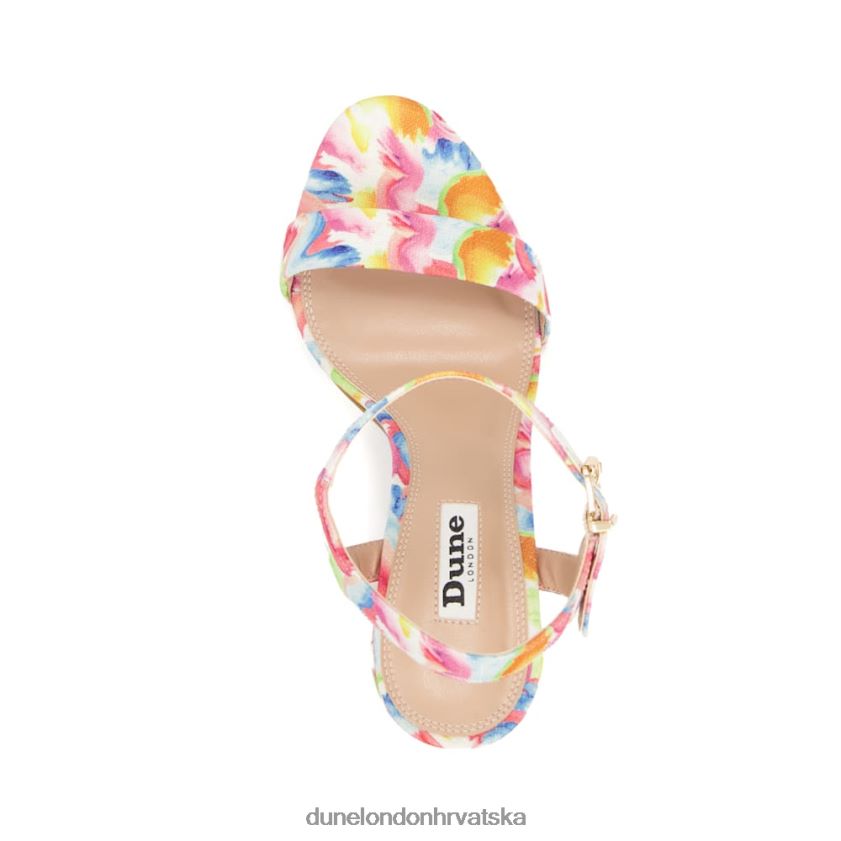 žene sandale s petom s printom Dune London H2BDNP82 milano multi