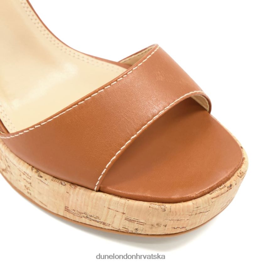 žene sandale s platformom od pluta Dune London H2BDNP123 jodi preplanuli ten