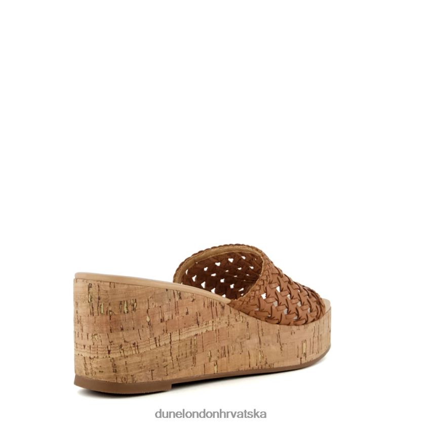 žene tkane sandale na klin od pluta Dune London H2BDNP138 katey preplanuli ten