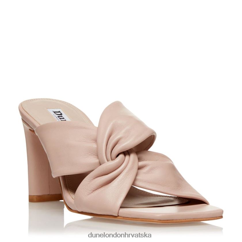 žene twist knot mule Dune London H2BDNP439 magnet ekru